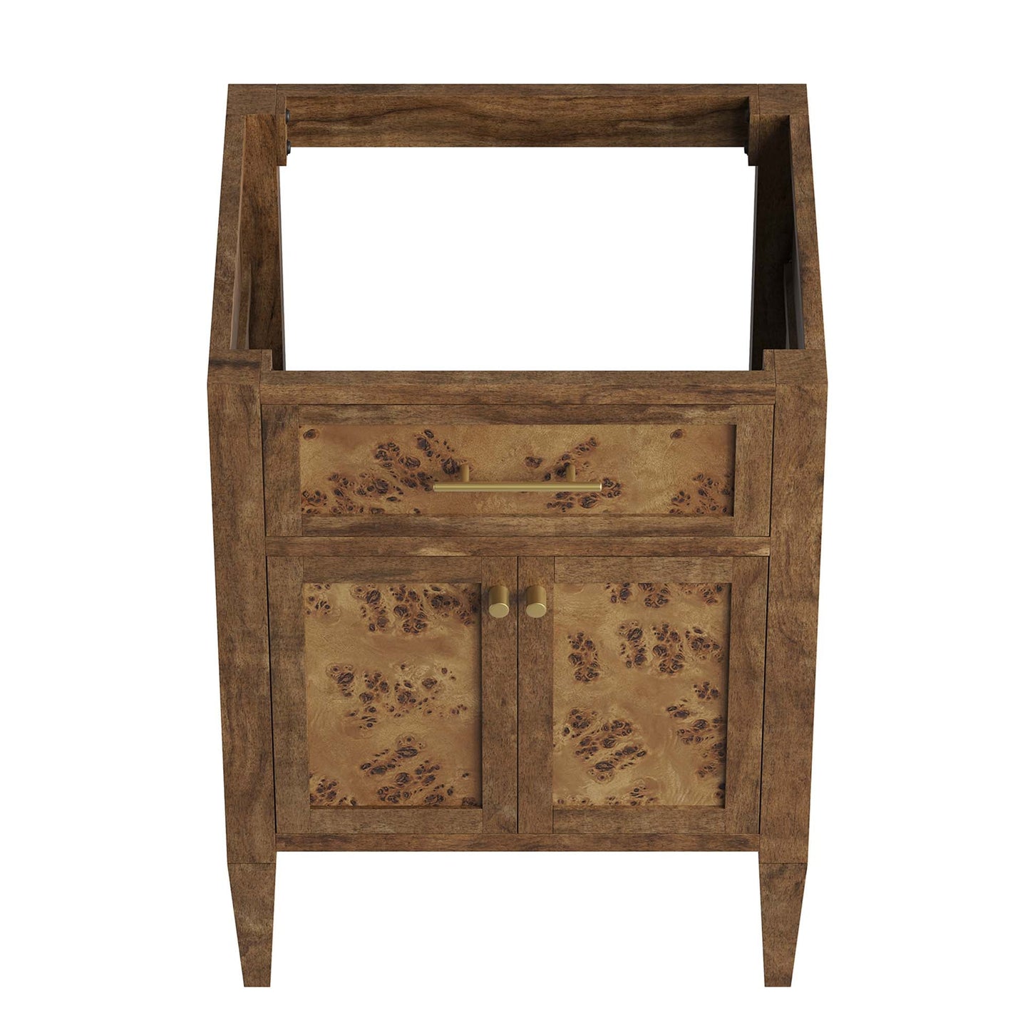 Elysian 24" Wood Bathroom Vanity Cabinet (Sink Basin Not Included) by Modway EEI-6137-BRN