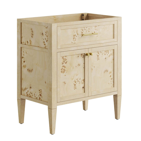 Elysian 30" Bathroom Vanity Cabinet (Sink Basin Not Included) by Modway EEI-6138-BUR