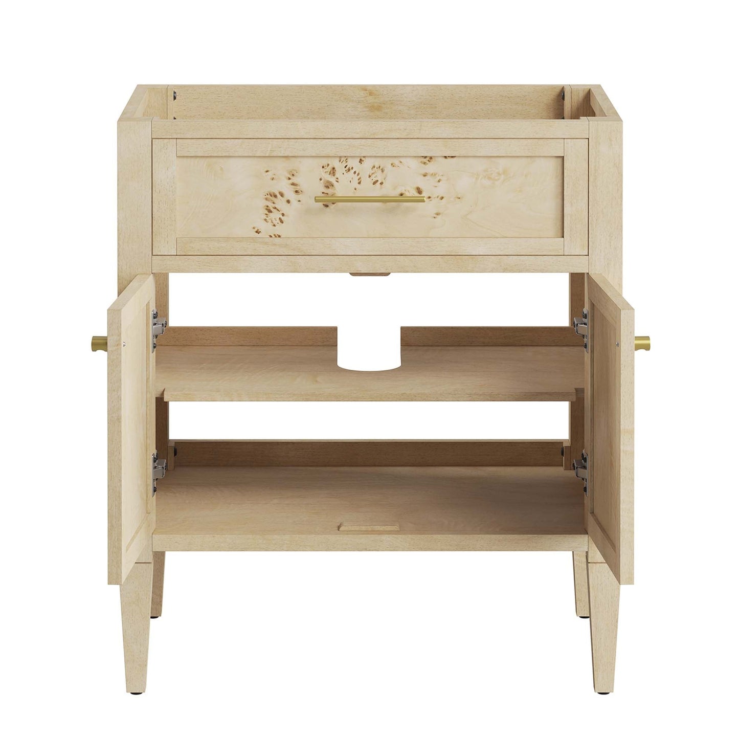 Elysian 30" Bathroom Vanity Cabinet (Sink Basin Not Included) by Modway EEI-6138-BUR