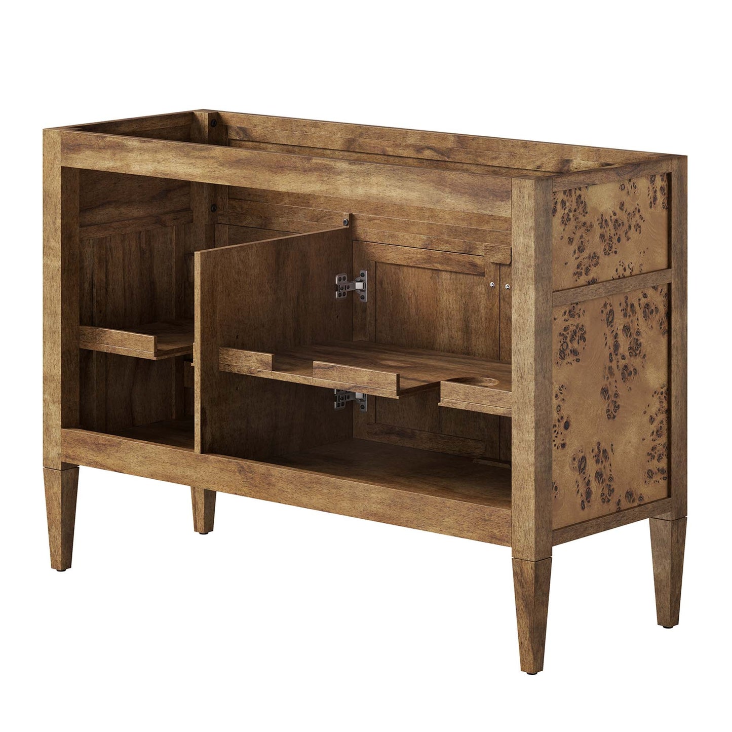 Elysian 48" Wood Bathroom Vanity Cabinet (Sink Basin Not Included) by Modway EEI-6140-BRN