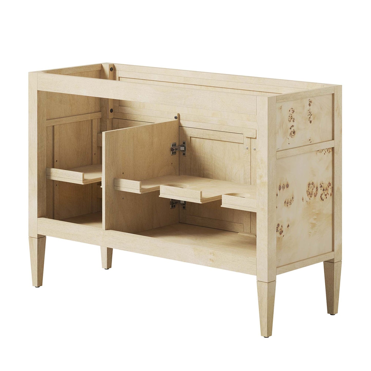 Elysian 48" Wood Bathroom Vanity Cabinet (Sink Basin Not Included) by Modway EEI-6140-BUR
