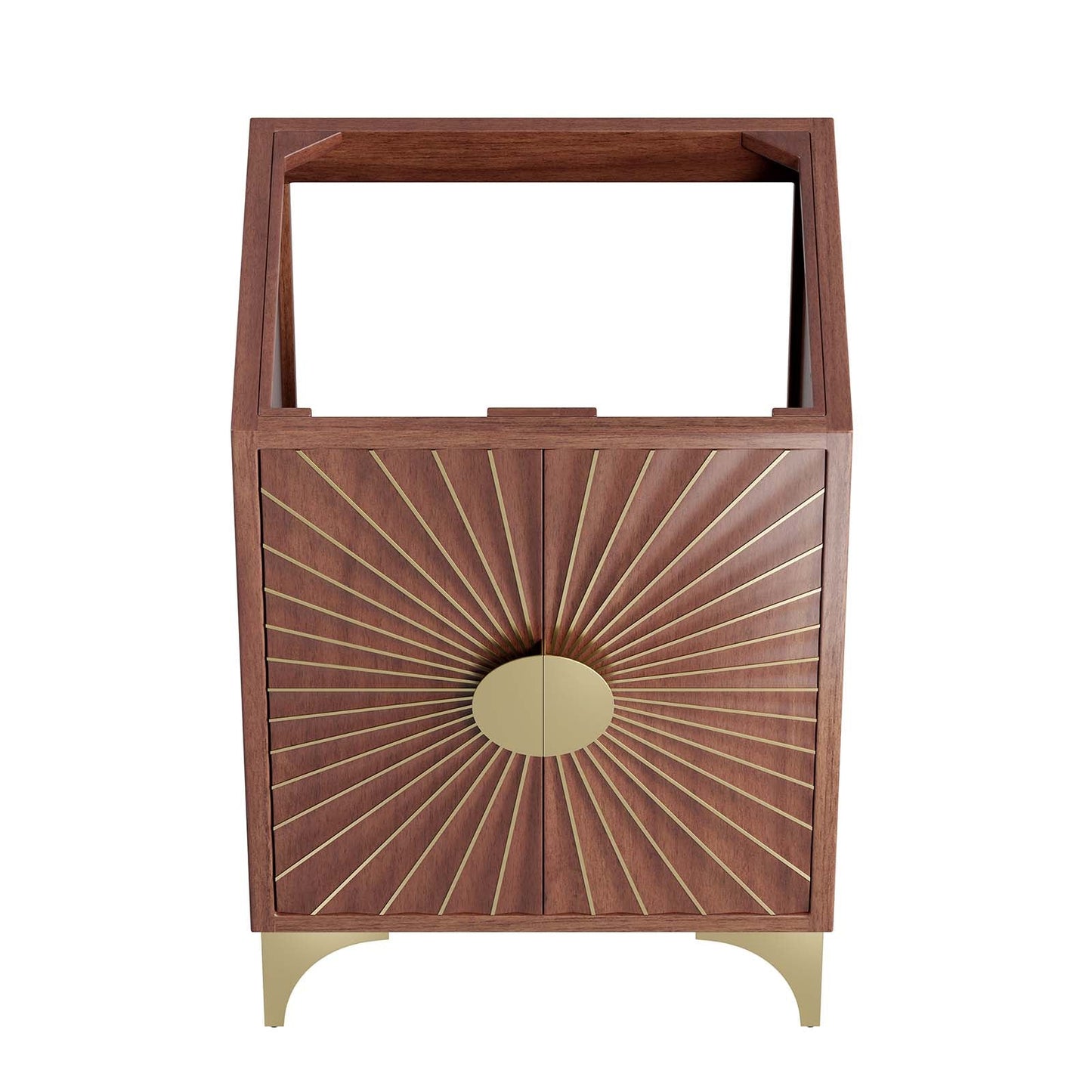 Daylight 24" Bathroom Vanity Cabinet Walnut EEI-6165-WAL