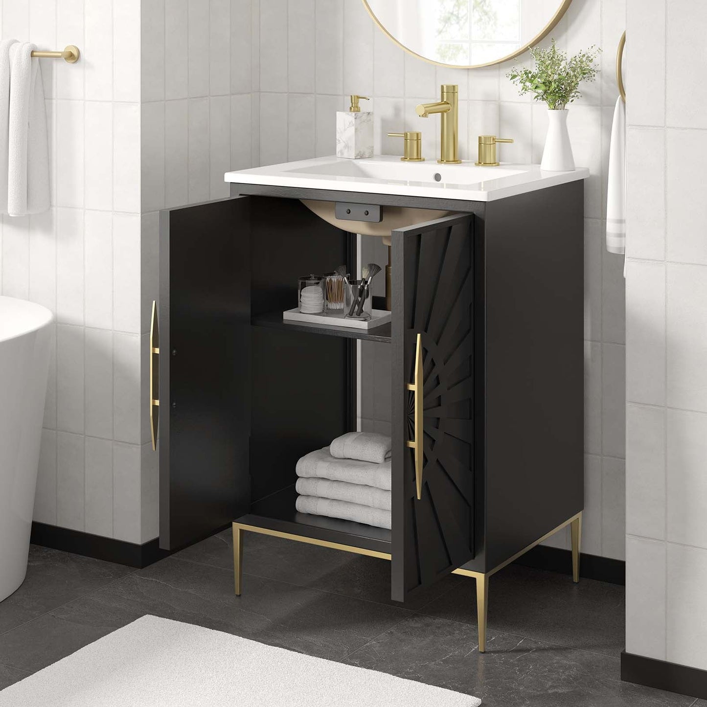 Awaken Bathroom Vanity Collection - Multiple Sizes and Styles Available