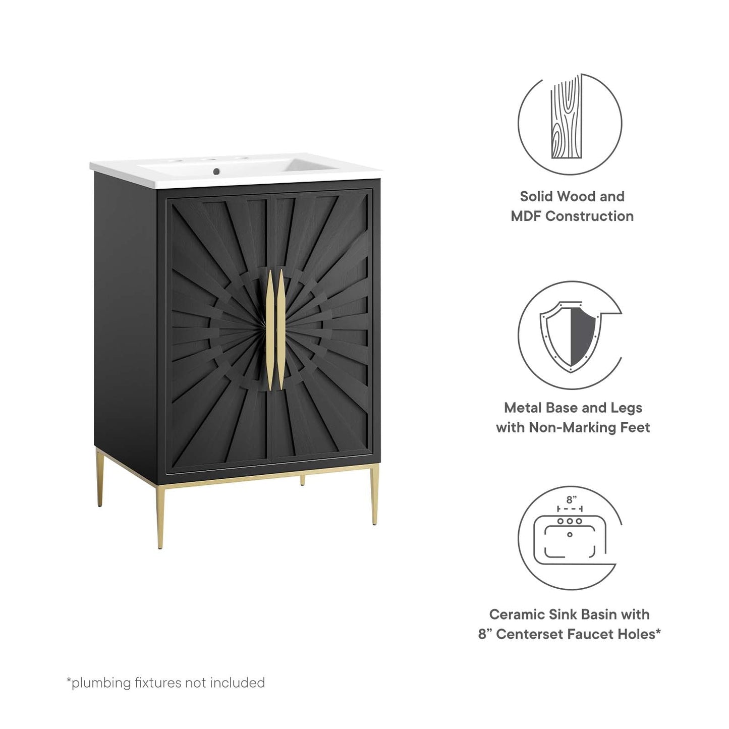 Awaken Bathroom Vanity Collection - Multiple Sizes and Styles Available