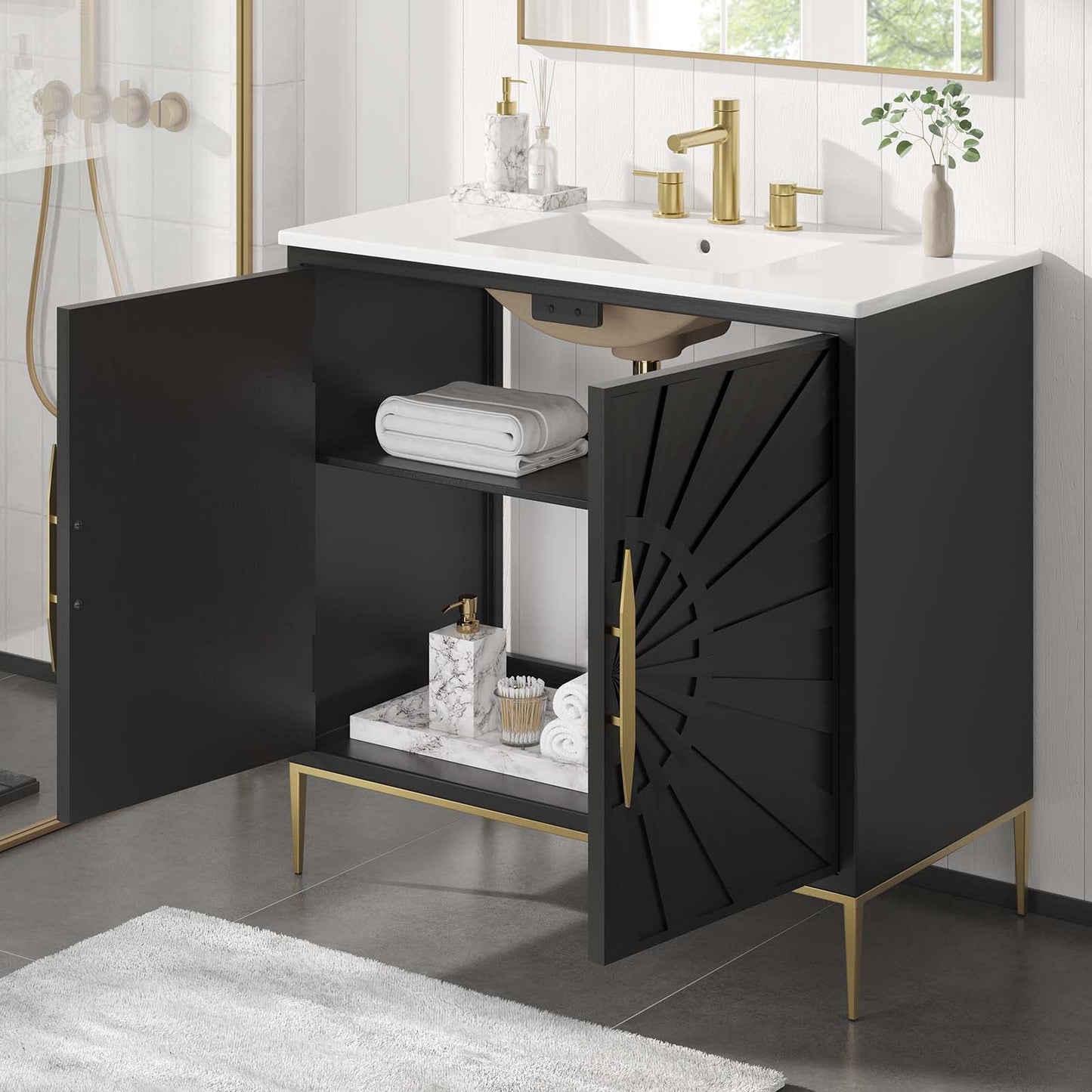 Awaken Bathroom Vanity Collection - Multiple Sizes and Styles Available