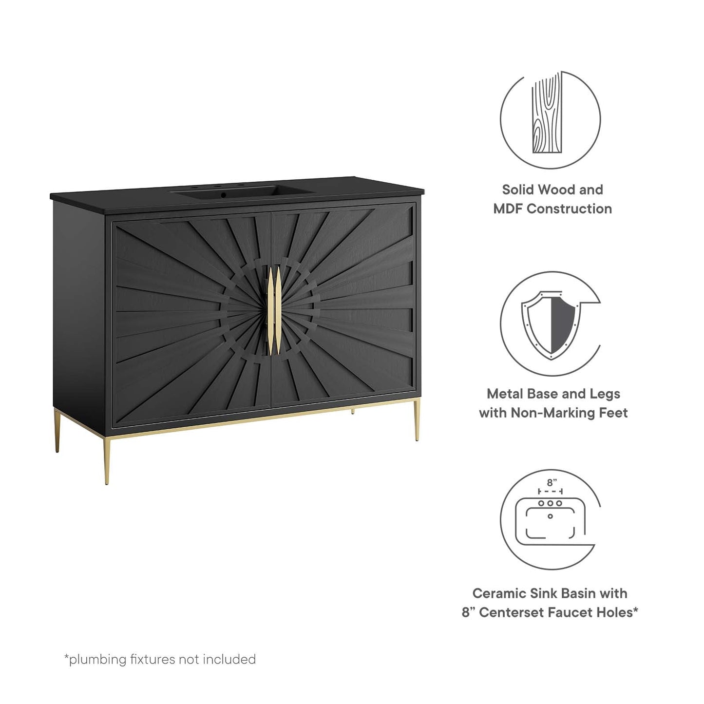 Awaken Bathroom Vanity Collection - Multiple Sizes and Styles Available