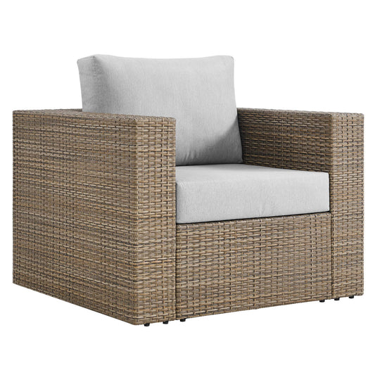 Convene Outdoor Patio Armchair by Modway EEI-6326-CAP-GRY