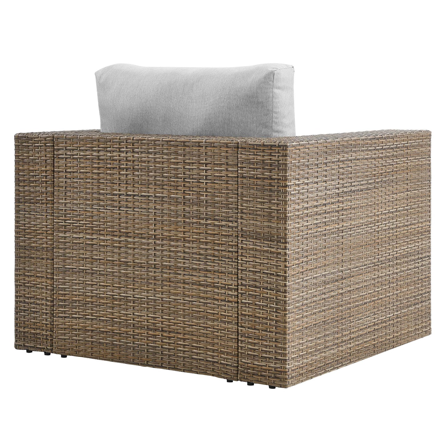 Convene Outdoor Patio Armchair by Modway EEI-6326-CAP-GRY