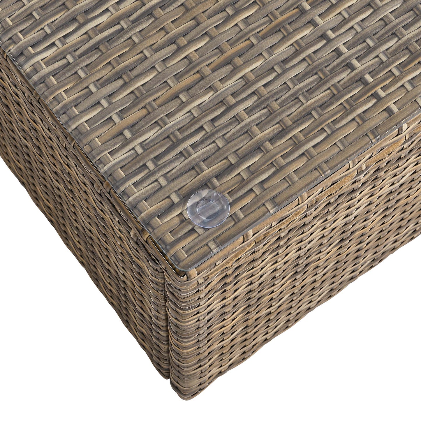 Convene 2-Piece Outdoor Patio Furniture Set by Modway EEI-6333-CAP-WHI