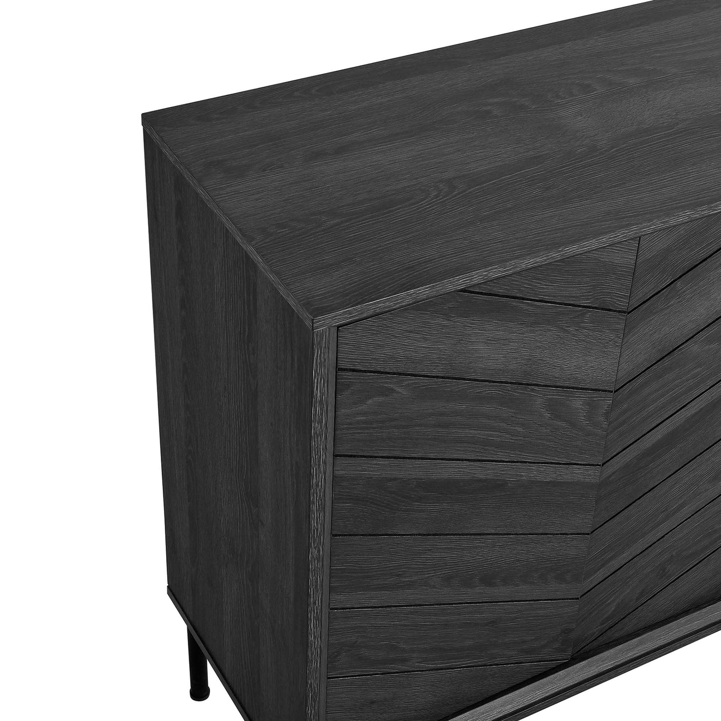 Harper Chevron Sideboard by Modway EEI-6336-BLK