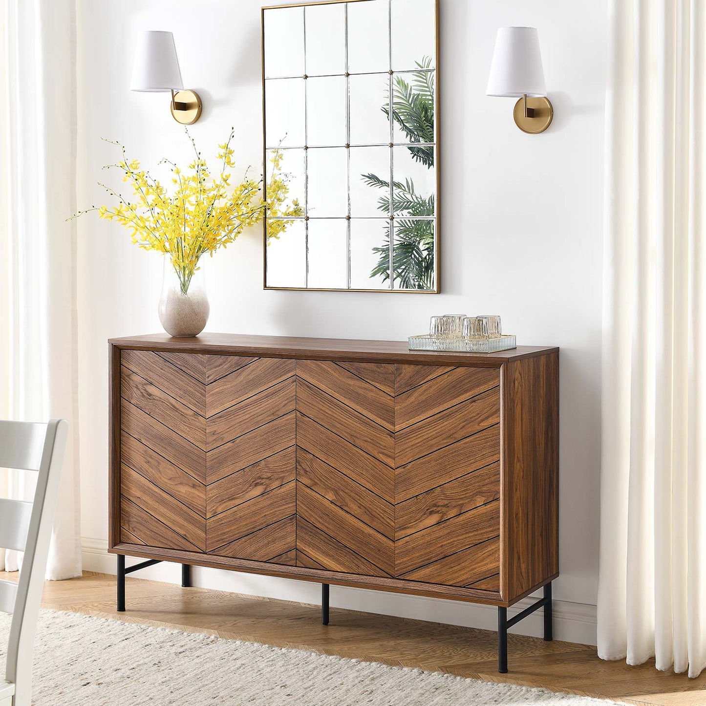 Harper Chevron Sideboard by Modway EEI-6336-WAL