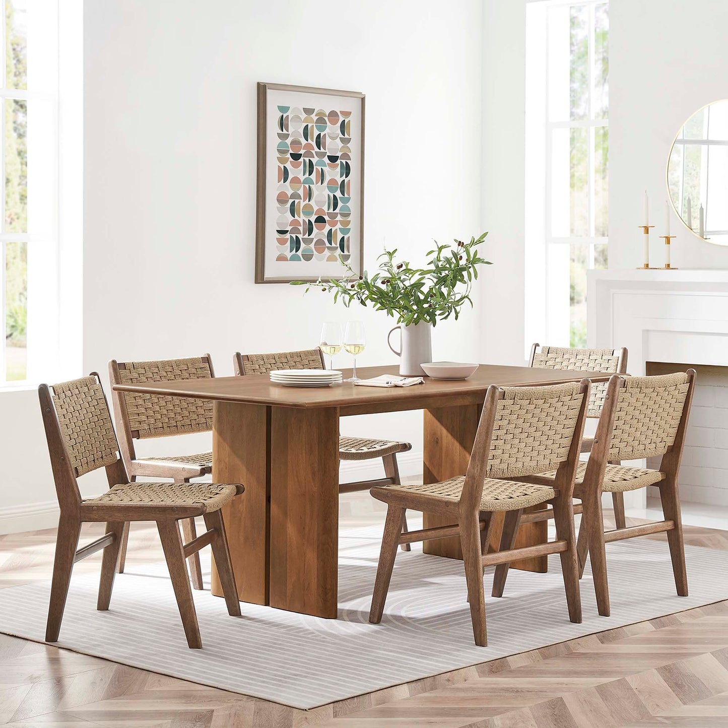 Amistad 72" Dining Table by Modway EEI-6339-WAL