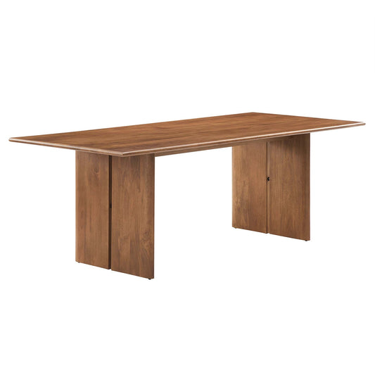 Amistad 86" Wood Dining Table by Modway EEI-6340-WAL