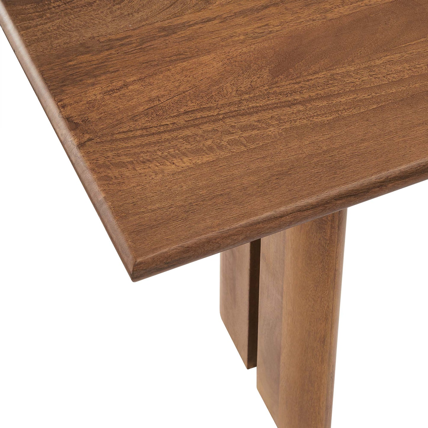 Amistad 58" Wood Bench by Modway EEI-6344-WAL