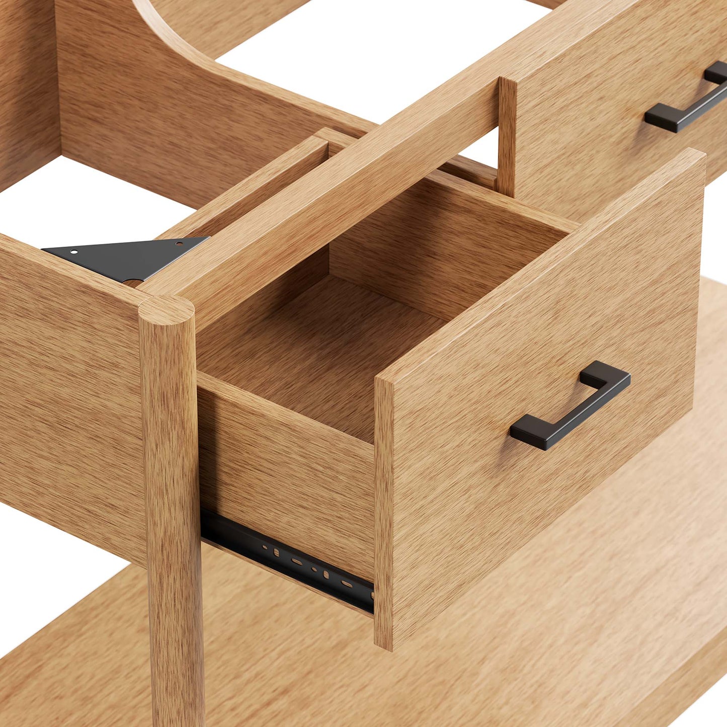 Zaire 48” Single Sink Compatible Bathroom Vanity Cabinet (Sink Basin Not Included) by Modway EEI-6355-NAT