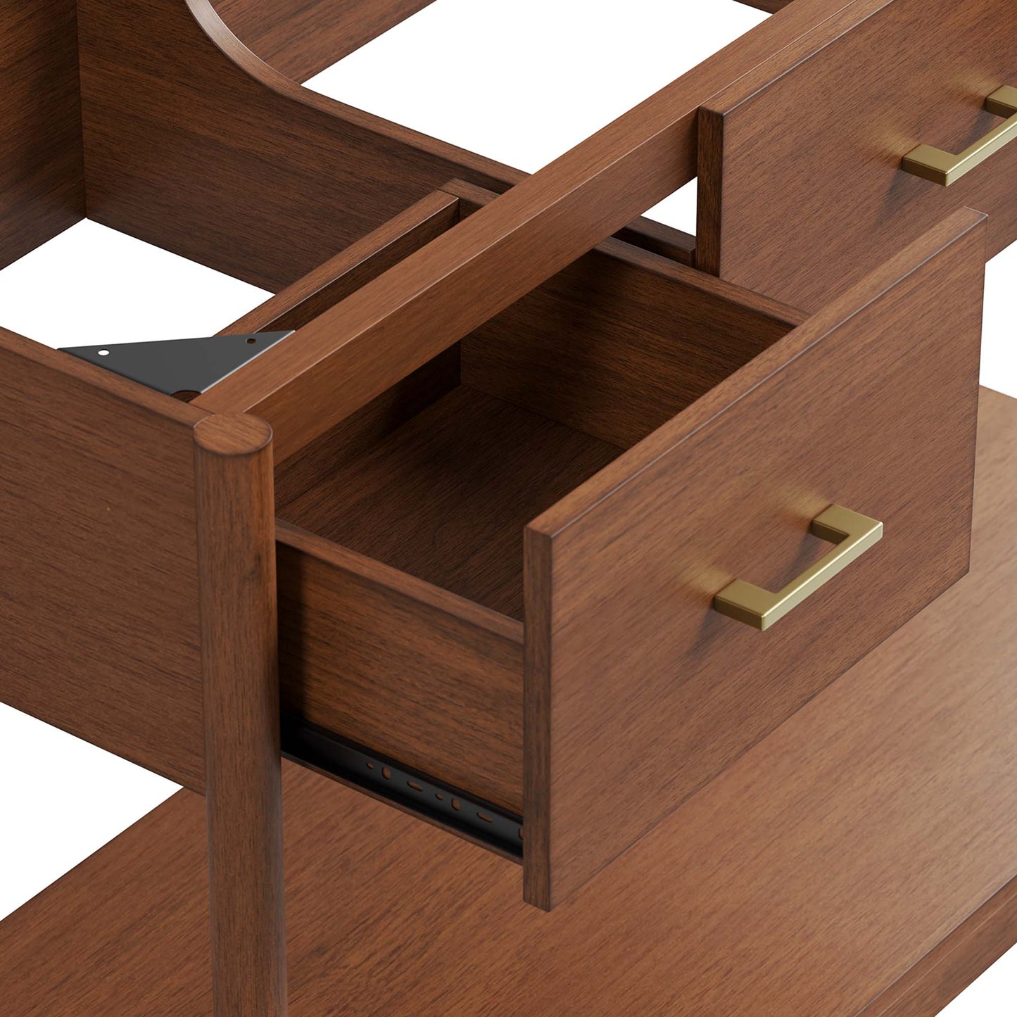 Zaire 48” Single Sink Compatible Bathroom Vanity Cabinet (Sink Basin Not Included) by Modway EEI-6355-WAL