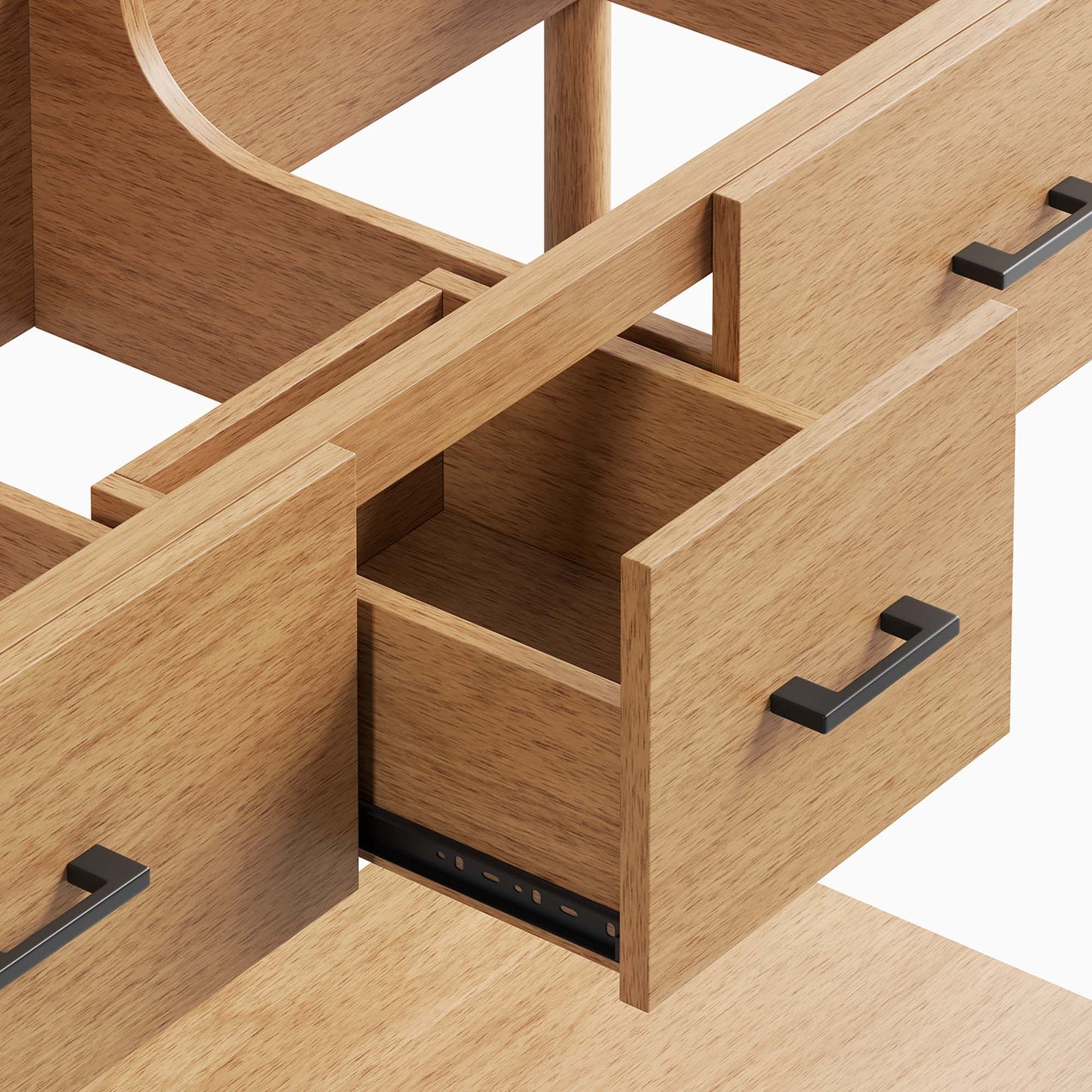 Zaire 48” Double Sink Compatible Bathroom Vanity Cabinet (Sink Basin Not Included) by Modway EEI-6356-NAT