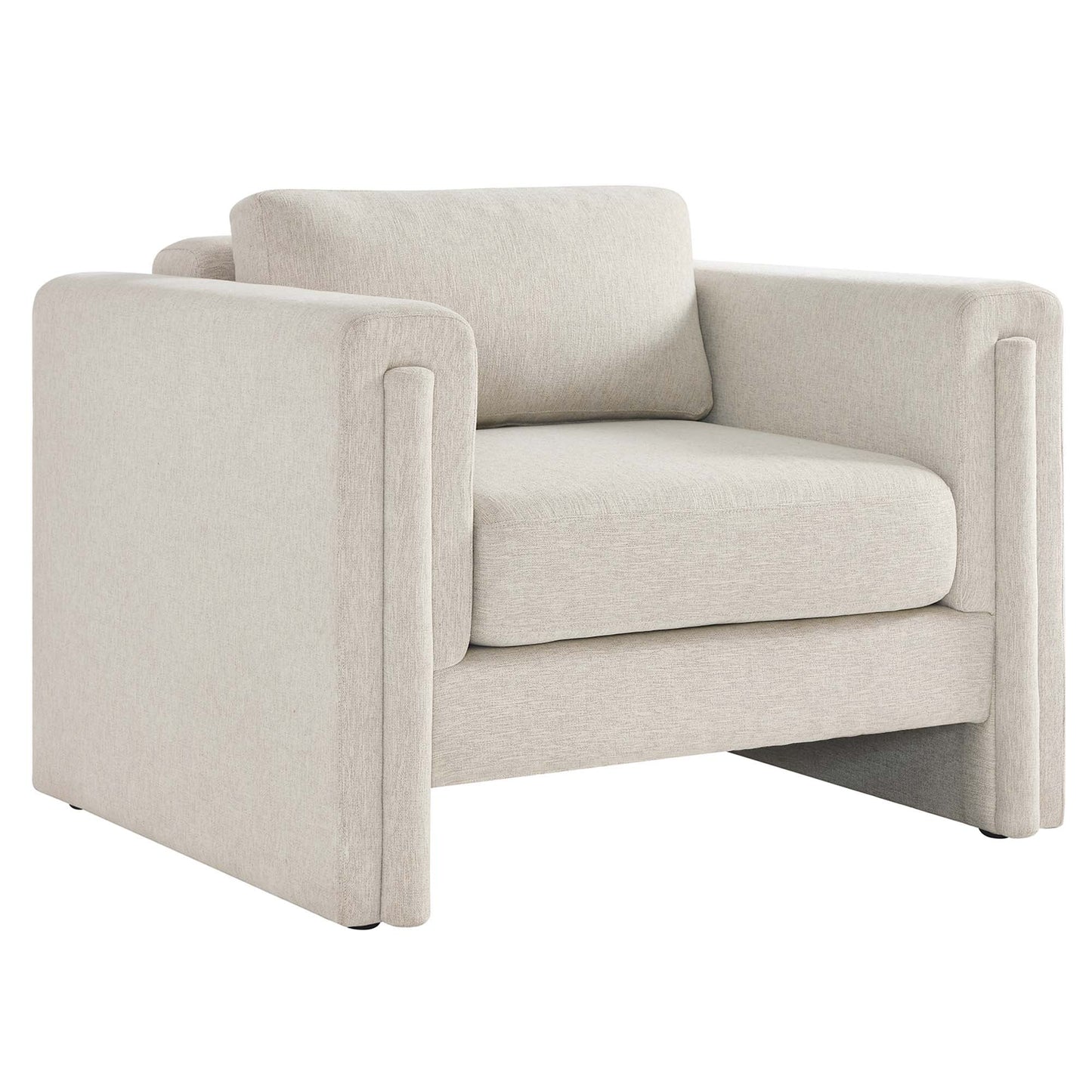 Visible Fabric Armchair by Modway EEI-6373-IVO