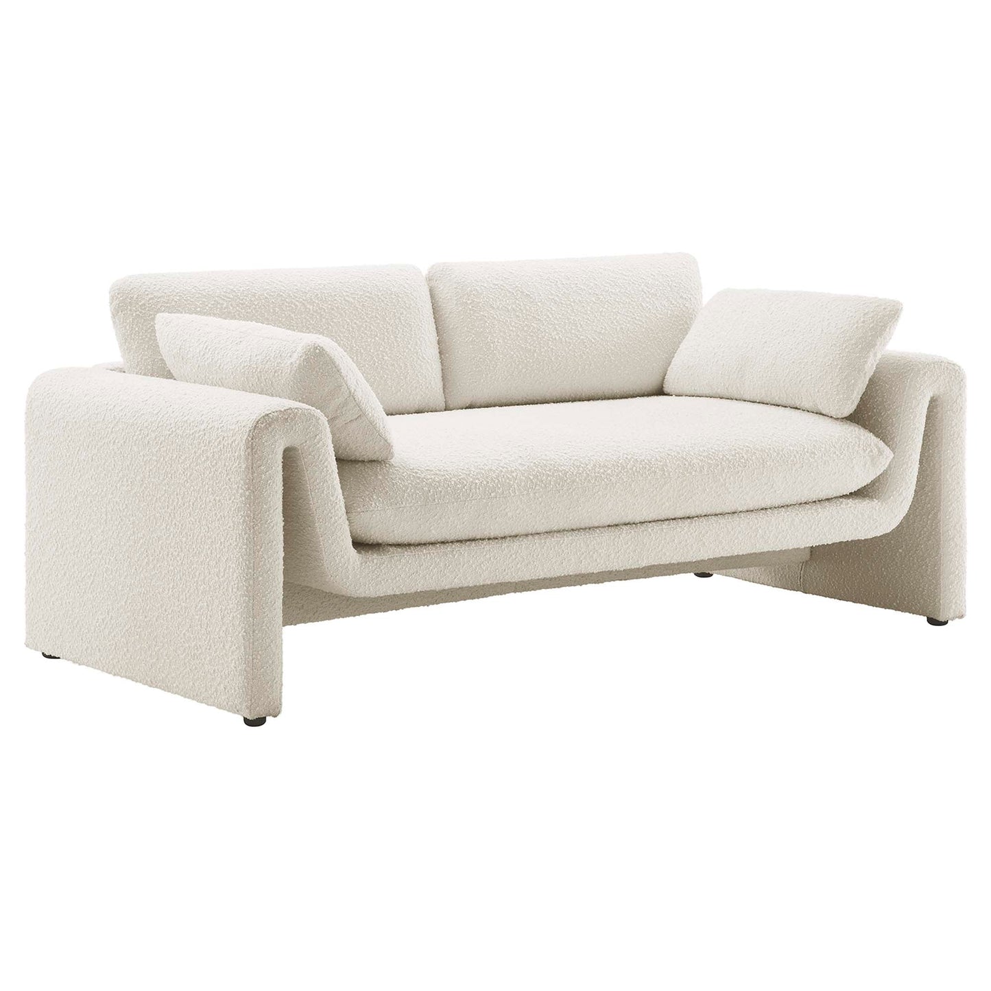 Waverly Boucle Fabric Sofa by Modway EEI-6381-IVO