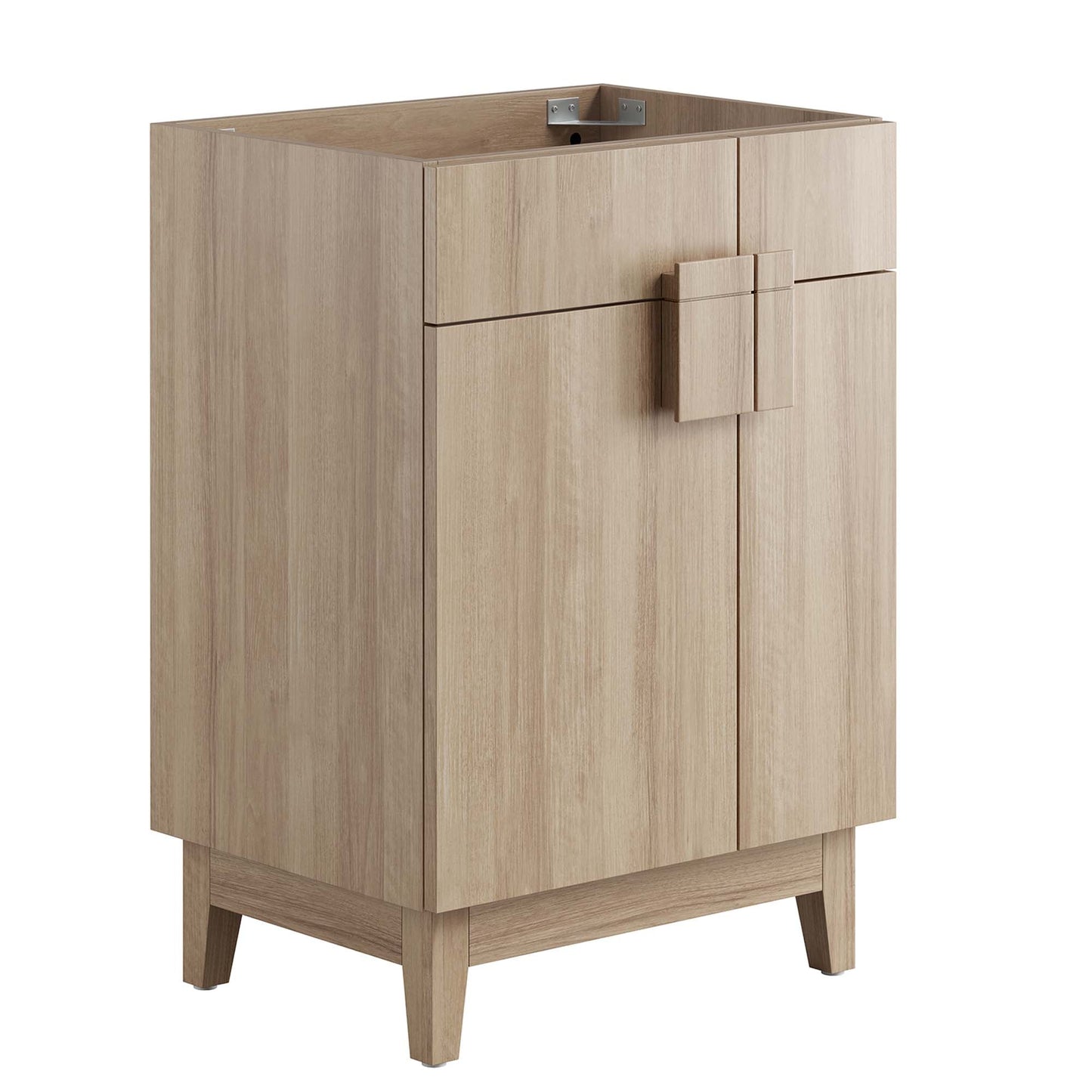 Miles 24” Bathroom Vanity Cabinet (Sink Basin Not Included) by Modway EEI-6399-OAK
