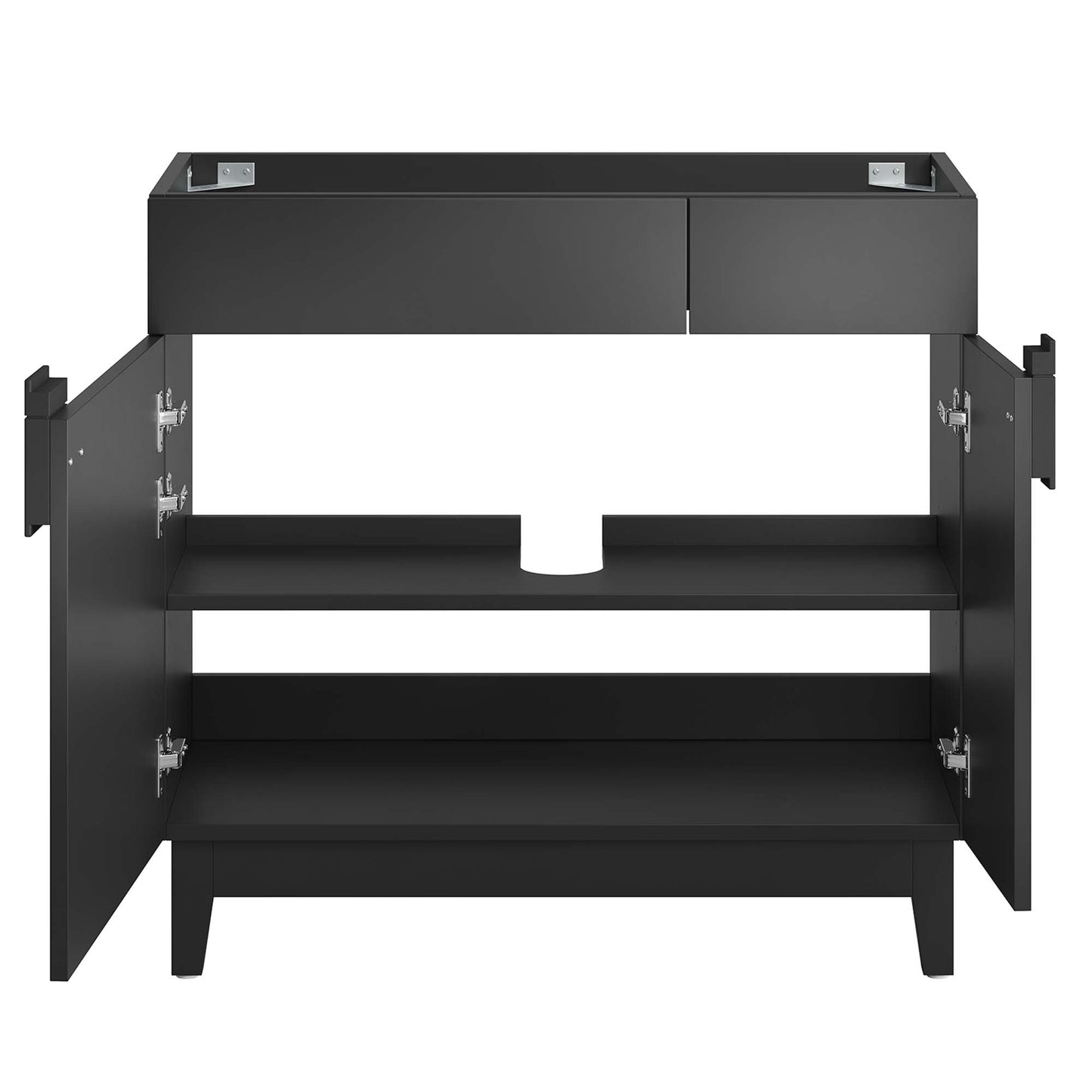 Miles 36” Bathroom Vanity Cabinet (Sink Basin Not Included) by Modway EEI-6400-BLK