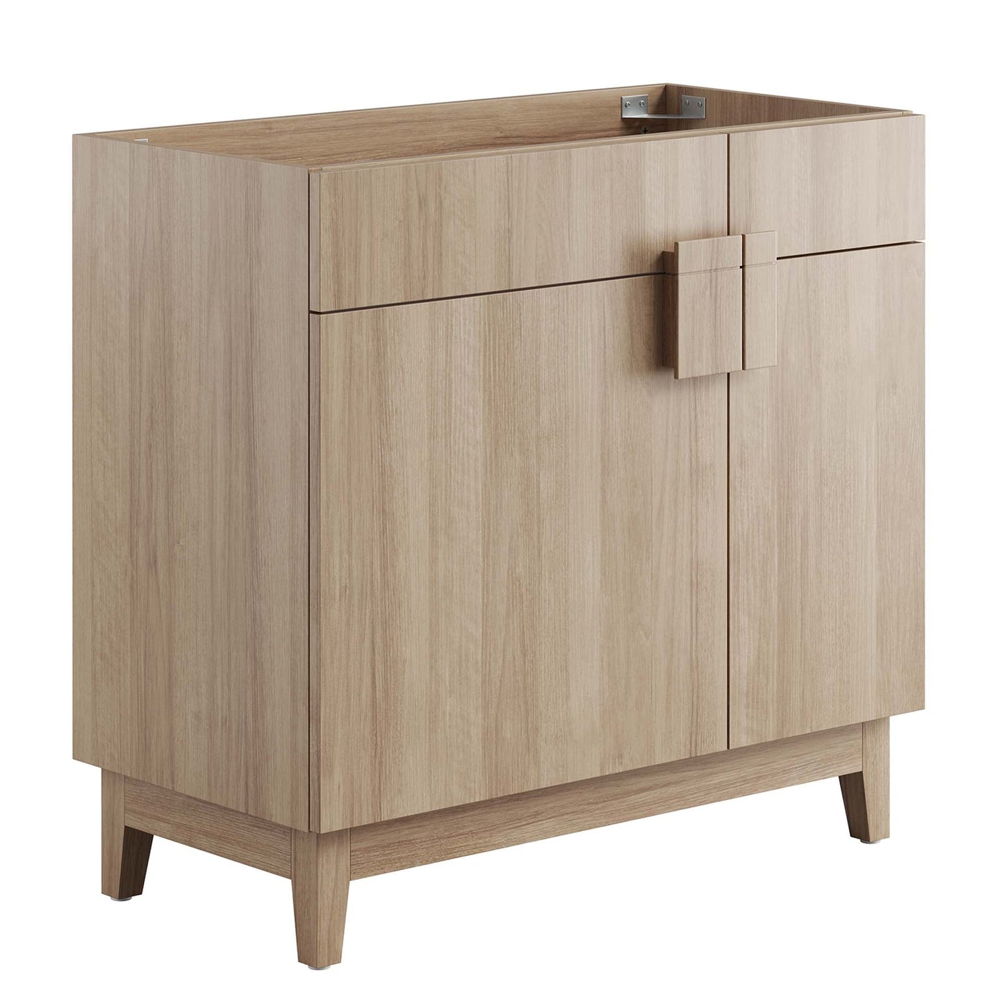 Miles 36” Bathroom Vanity Cabinet (Sink Basin Not Included) by Modway EEI-6400-OAK
