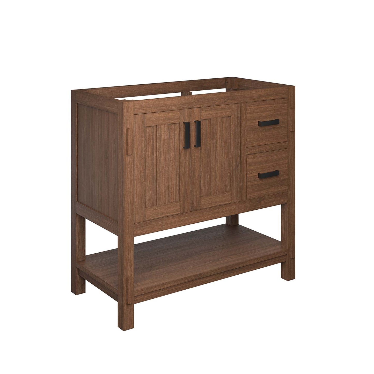 Ashlyn 36” Wood Bathroom Vanity Cabinet (Sink Basin Not Included) by Modway EEI-6404-WAL