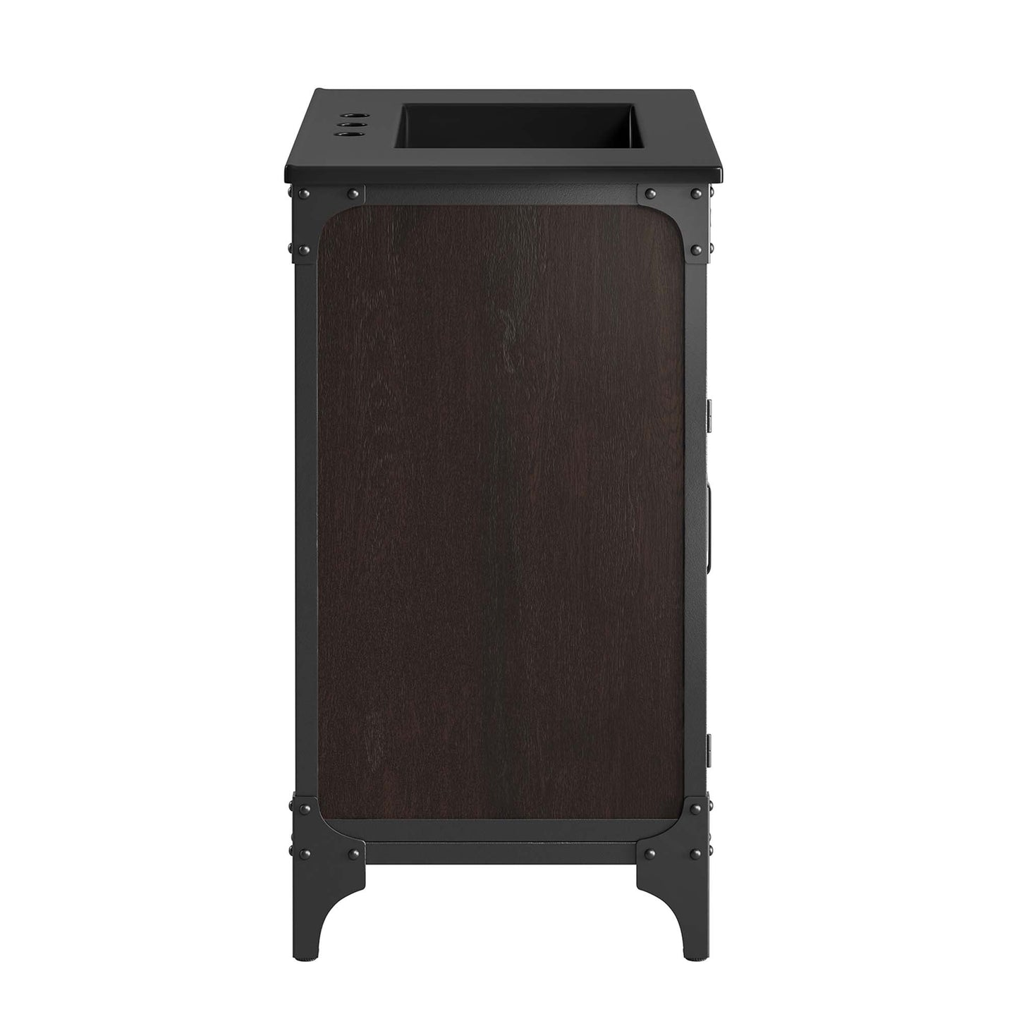 Steamforge 30" Bathroom Vanity by Modway EEI-6416-BLK-BLK