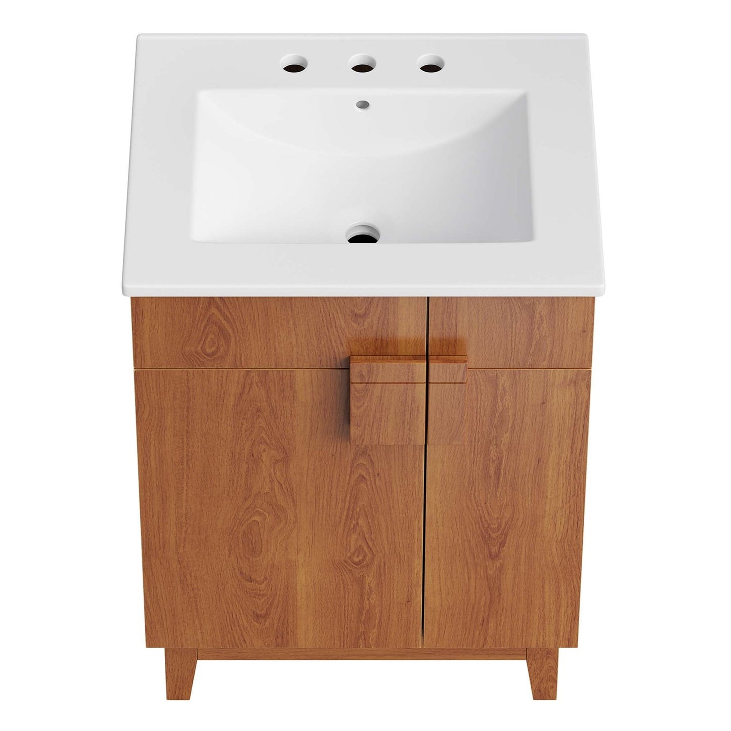 Miles 24” Bathroom Vanity by Modway EEI-6482-WHI-WAL