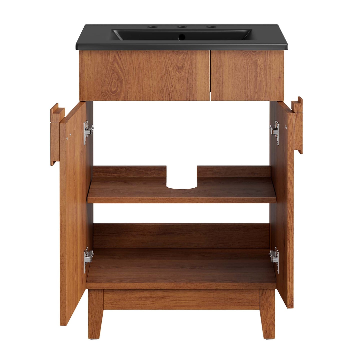 Miles 24” Bathroom Vanity by Modway EEI-6483-BLK-WAL