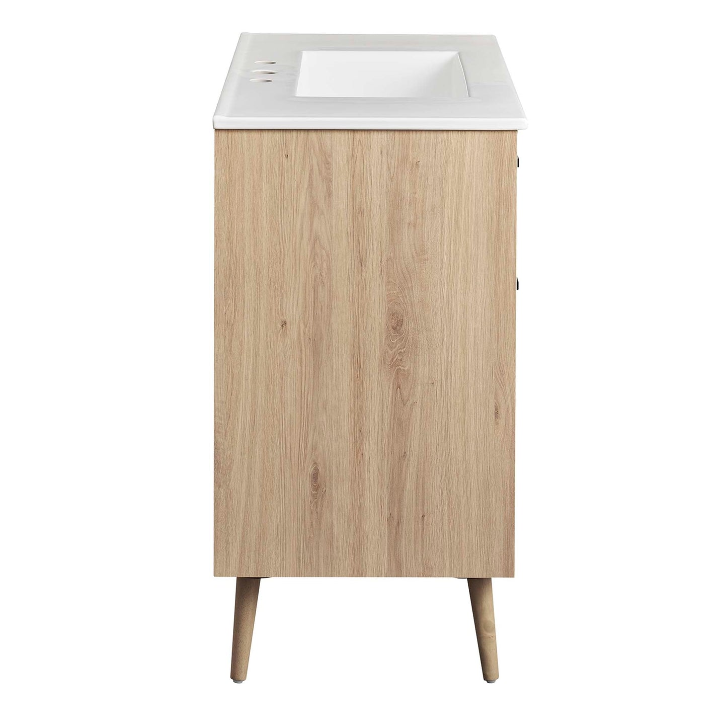 Maverick 36" Bathroom Vanity by Modway EEI-6500-WHI-OAK