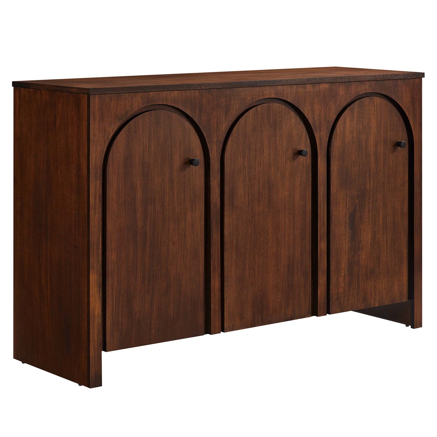 Appia 3-Door Arched Door Sideboard Storage Cabinet by Modway EEI-6536-WAL