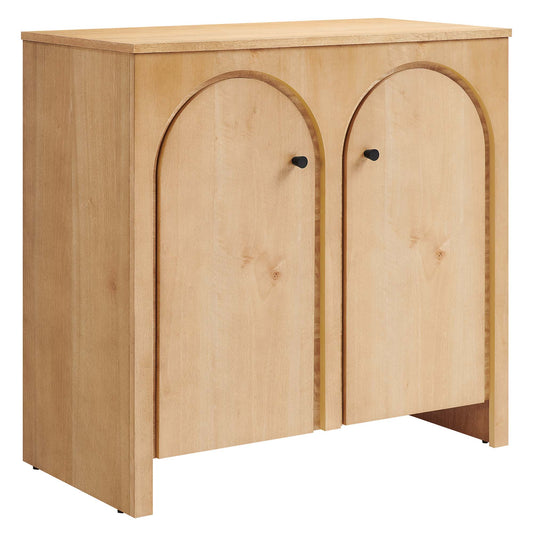 Appia 2-Door Arched Door Storage Cabinet by Modway EEI-6537-OAK