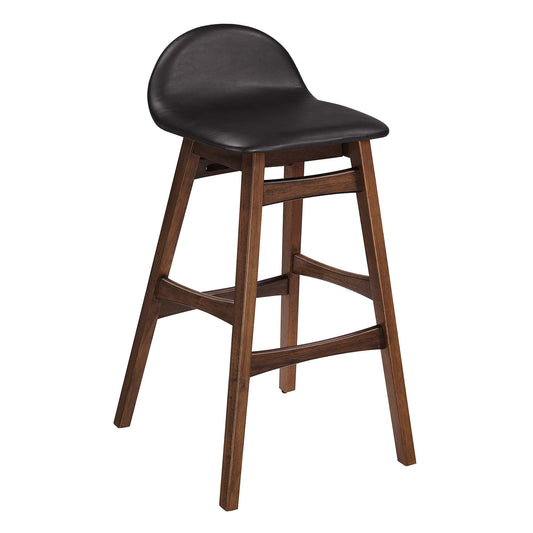 Juno Wood Bar Stool Set of 2 by Modway EEI-6554-BRN