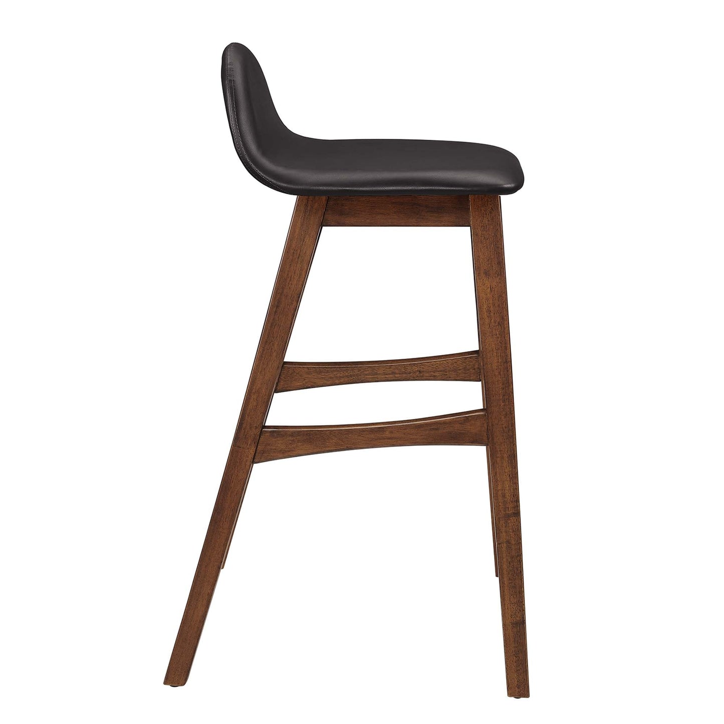 Juno Wood Bar Stool Set of 2 by Modway EEI-6554-BRN