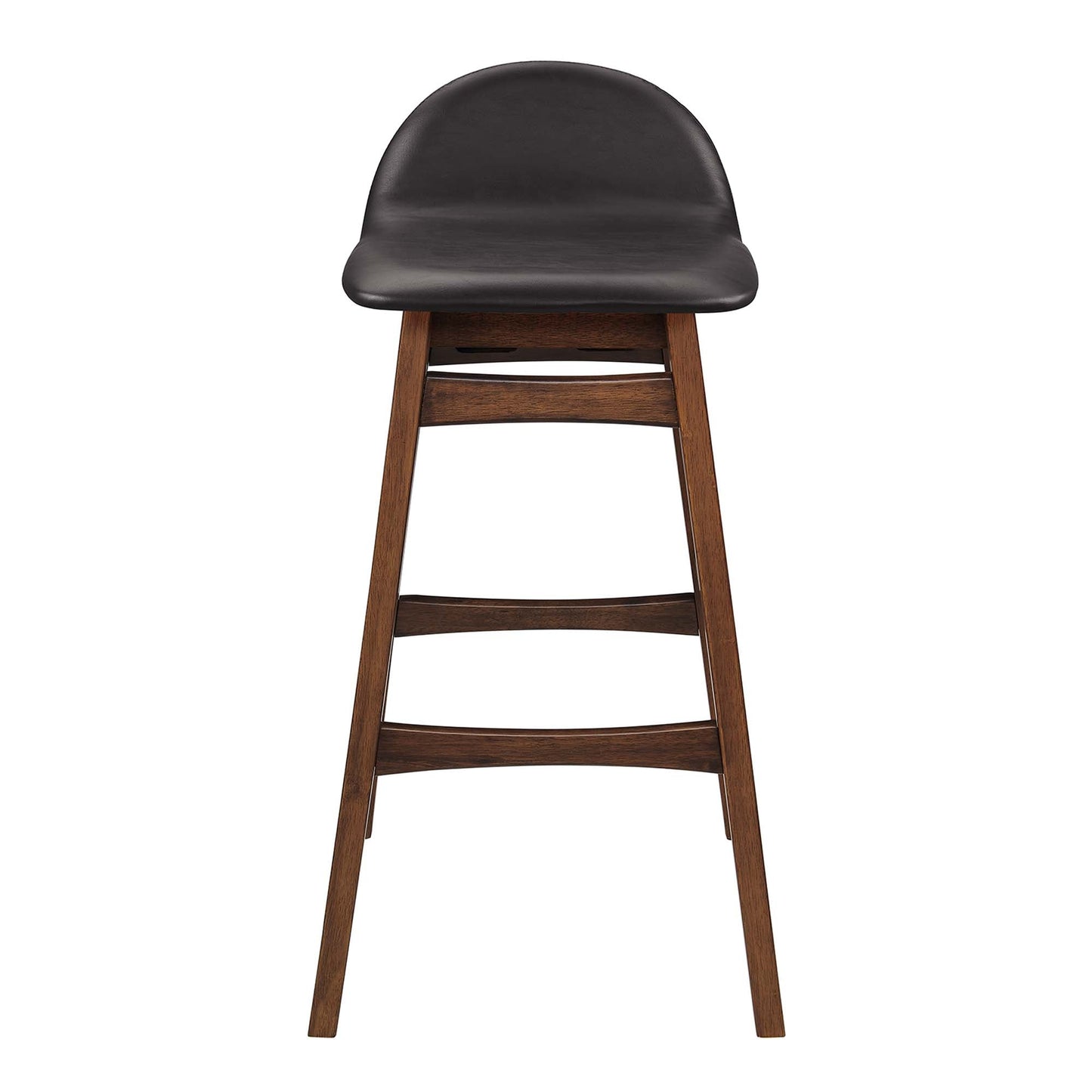Juno Wood Bar Stool Set of 2 by Modway EEI-6554-BRN