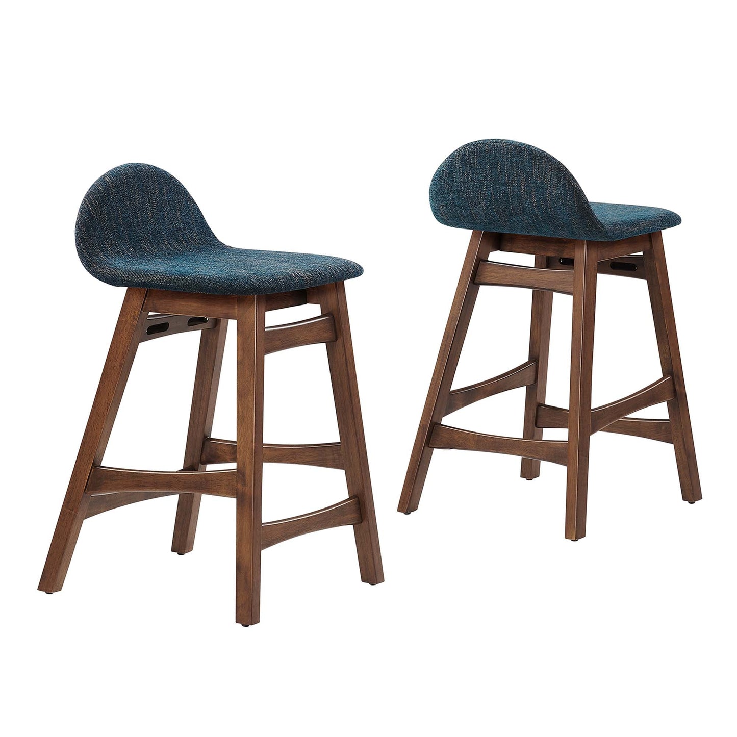 Juno Wood Counter Stool Set of 2 by Modway EEI-6555-HEA