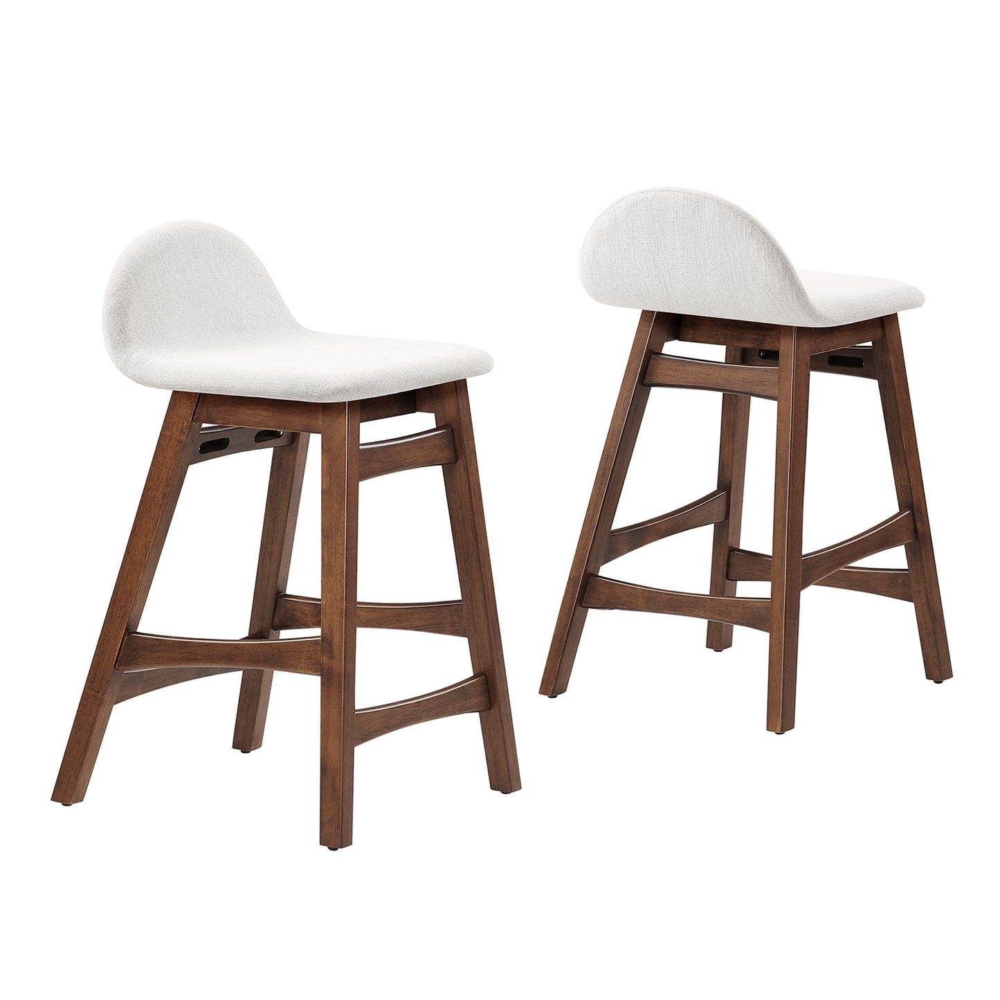 Juno Wood Counter Stool Set of 2 by Modway EEI-6555-HEI