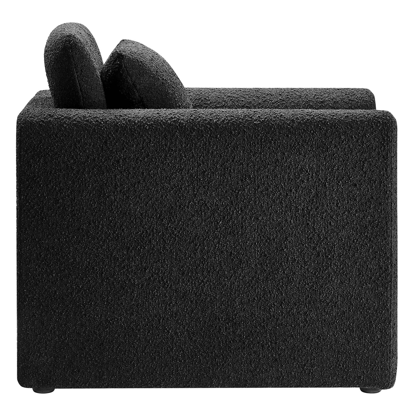 Waverly Boucle Upholstered Armchair by Modway EEI-6575-BLK