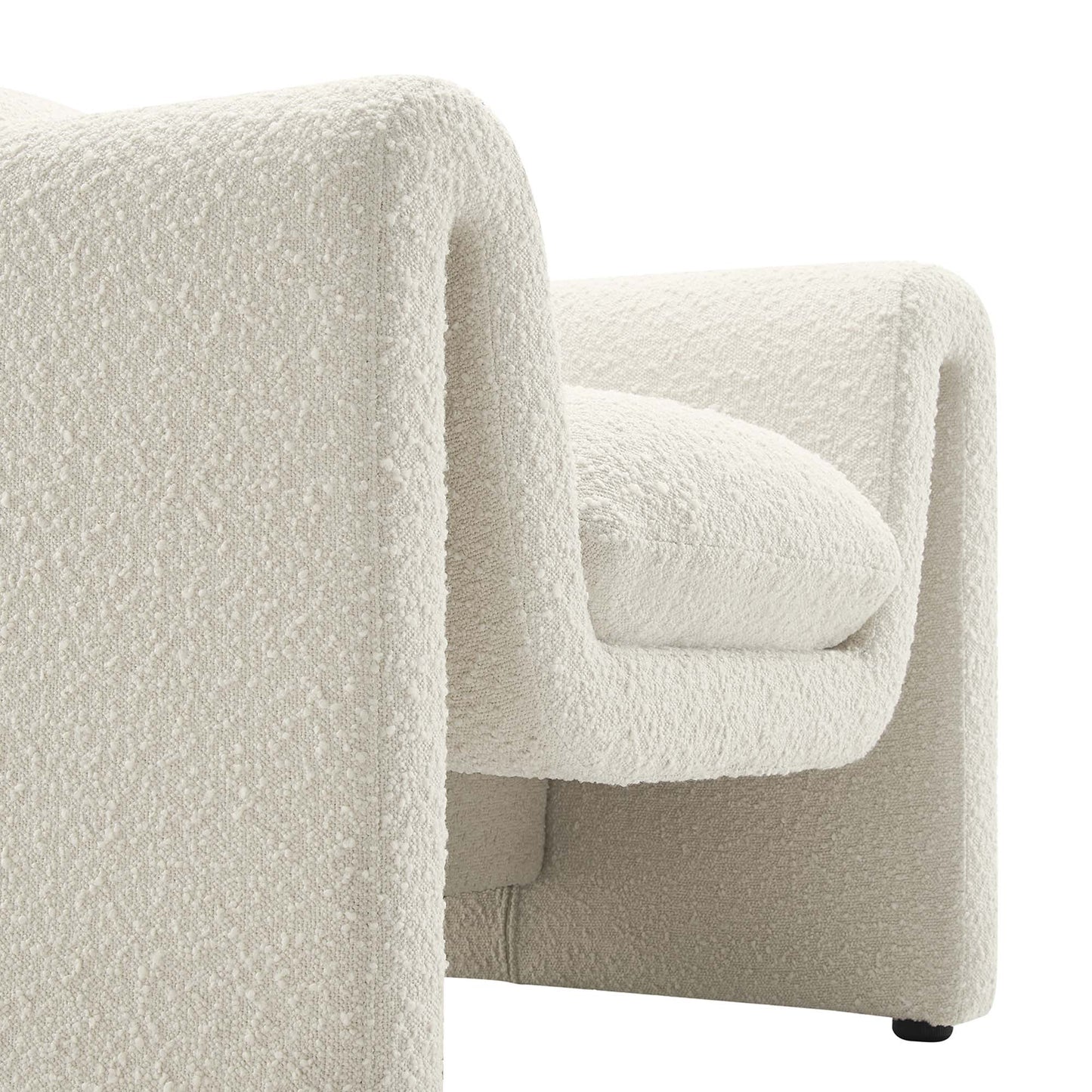 Waverly Boucle Upholstered Armchair by Modway EEI-6575-IVO
