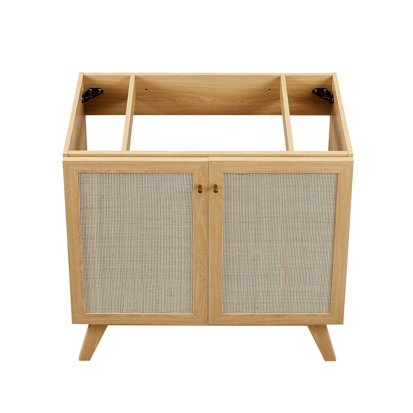 Soma 36” Bathroom Vanity Cabinet (Sink Basin Not Included) by Modway EEI-6588-OAK