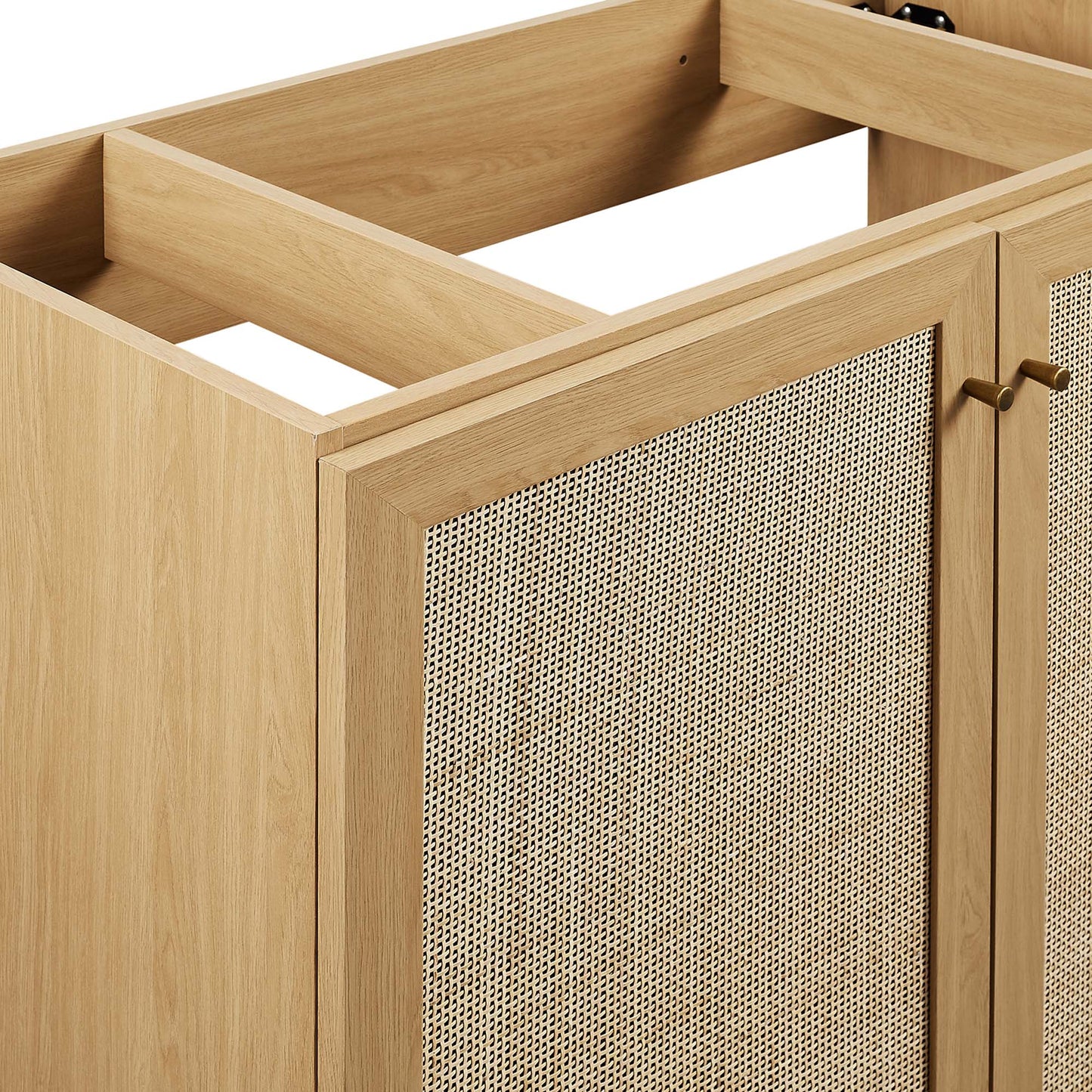 Soma 36” Bathroom Vanity Cabinet (Sink Basin Not Included) by Modway EEI-6588-OAK