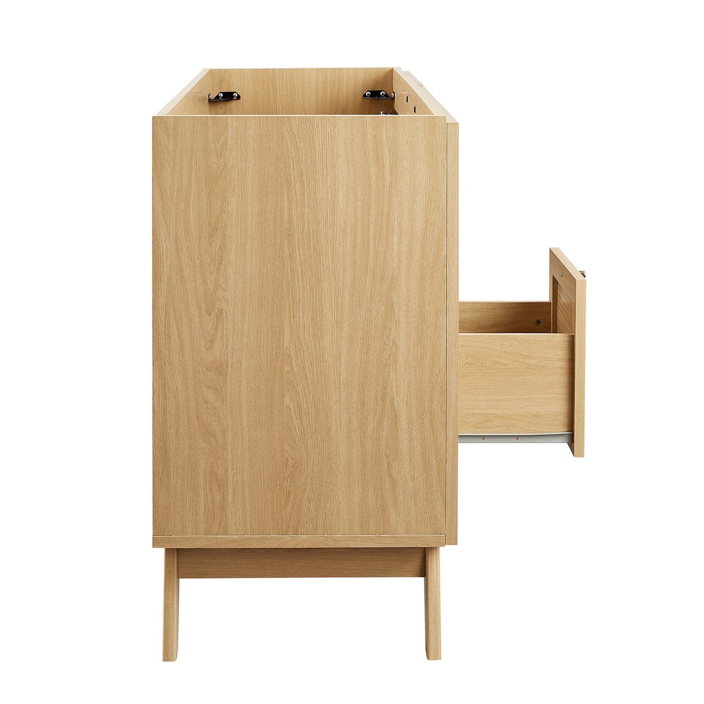 Soma 48” Single or Double Sink Compatible Bathroom Vanity Cabinet (Sink Basin Not Included) by Modway EEI-6589-OAK