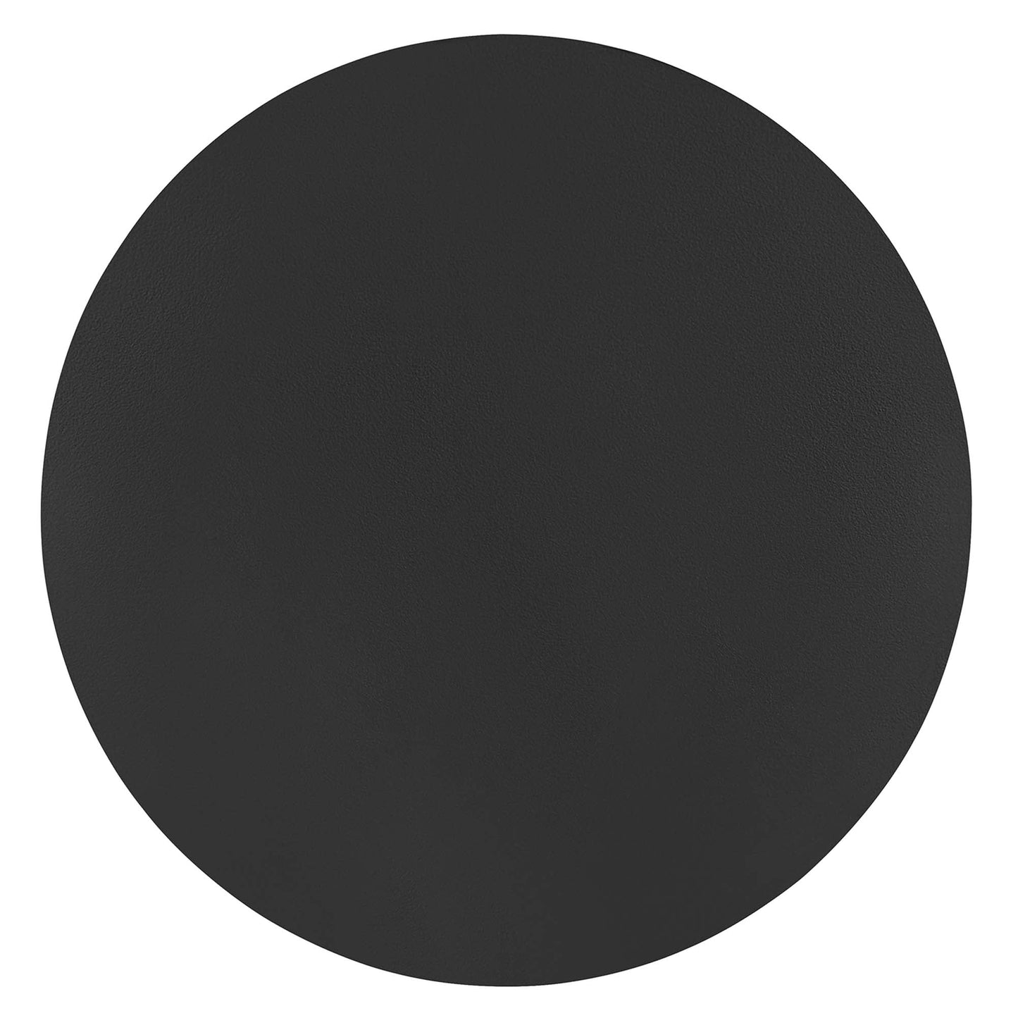 Aliza Round White Marble Side Table by Modway EEI-6606-WHI-BLK