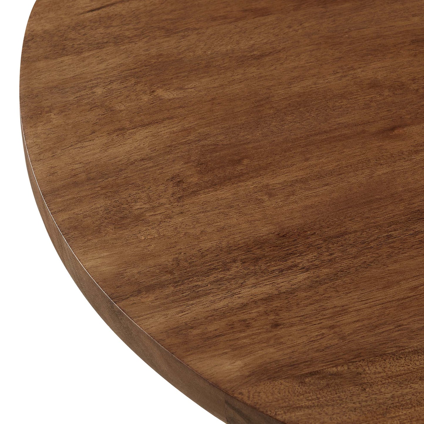 Viva Round Acacia Wood Side Table by Modway EEI-6610-BRA-LOC