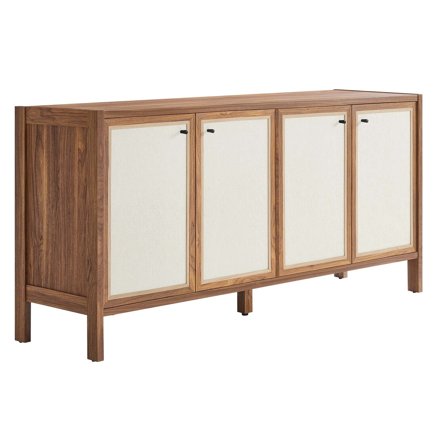 Capri 65" Wood Grain Sideboard Storage Cabinet by Modway EEI-6616-WAL