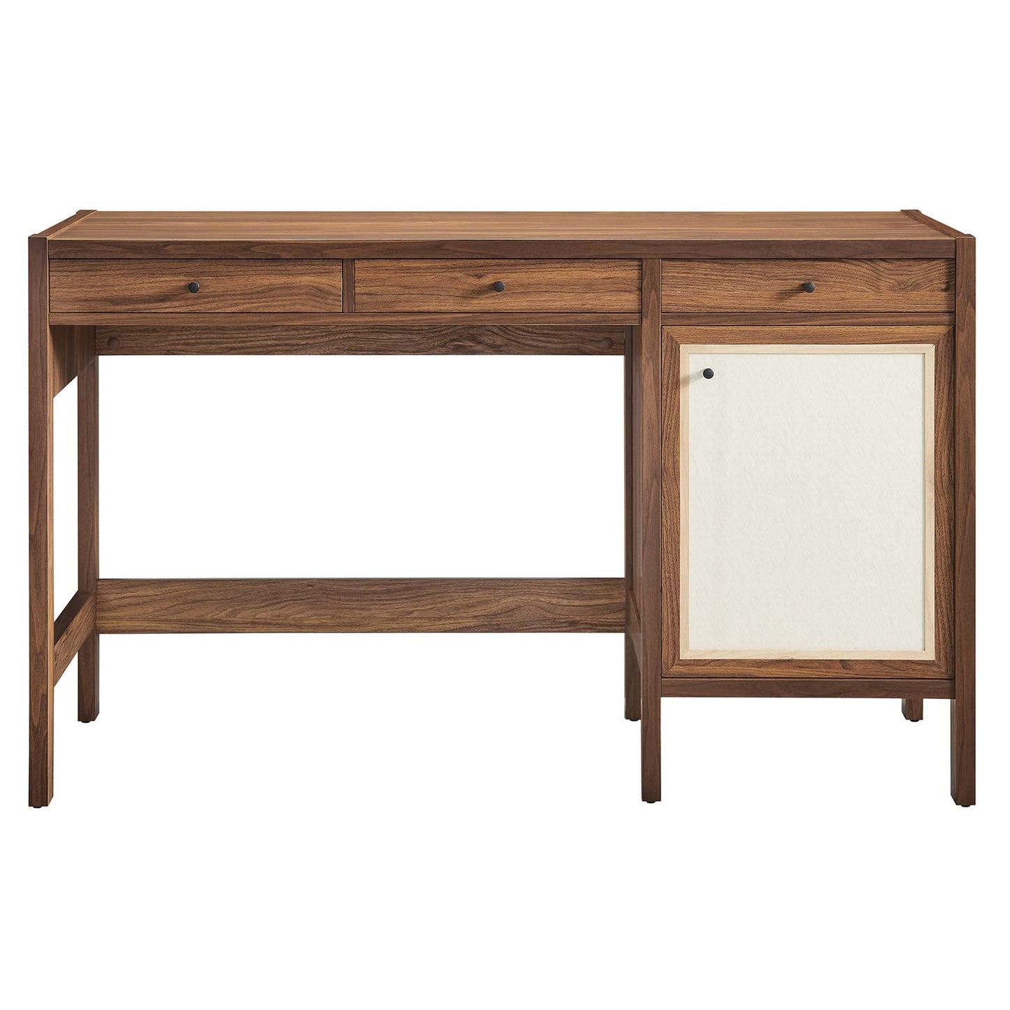Capri 49" Wood Grain Office Desk by Modway EEI-6617-WAL