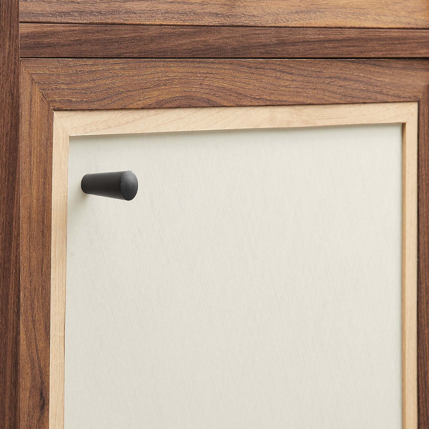 Capri 58" Wood Grain Office Desk by Modway EEI-6618-WAL