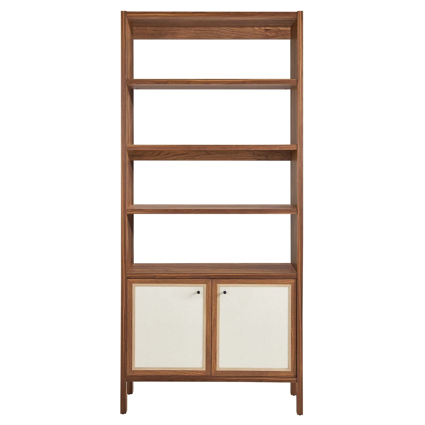 Capri 4-Shelf Wood Grain Bookcase by Modway EEI-6619-WAL