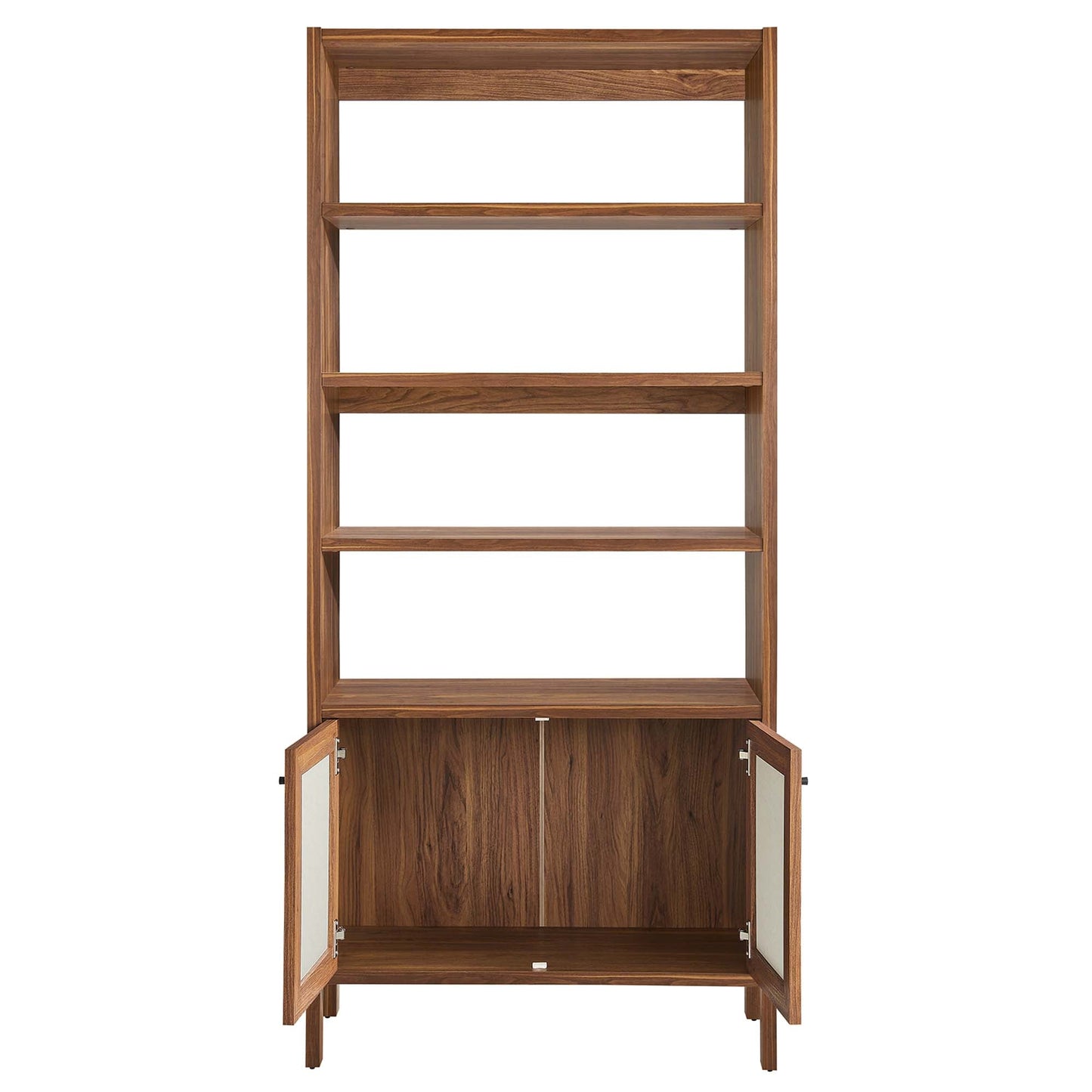 Capri 4-Shelf Wood Grain Bookcase by Modway EEI-6619-WAL